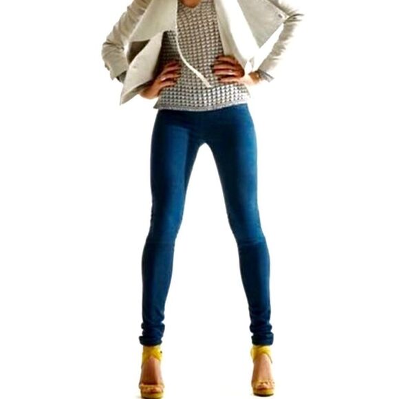 Helmut by Helmut Lang Pull Up Legging Jeans 25 - Picture 1 of 8